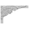 Ekena Millwork 11"W x 7"H x 5/8"D Springtime Stair Bracket, Right SB11X07SP-R - alternate 1